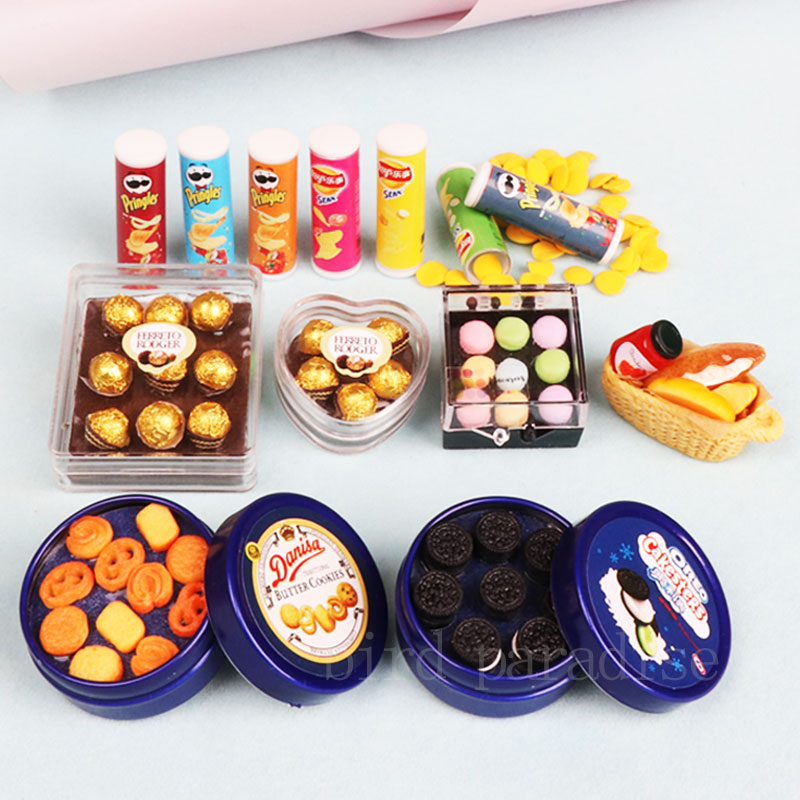 Food Sweet Snacks - 1/6 Miniatrue Dolls Food Mini Chocolate