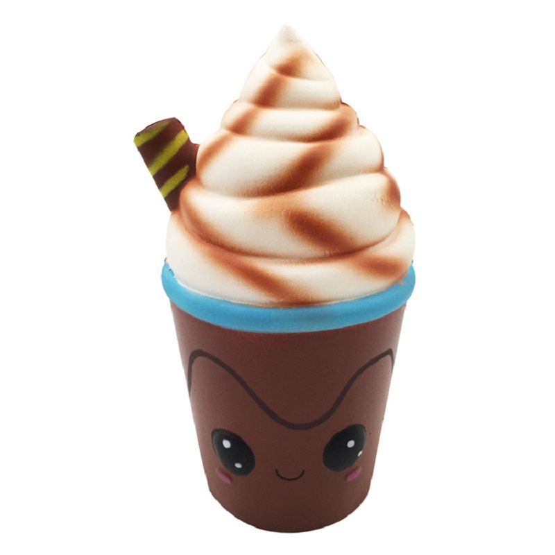 Food Sweet Snacks - Jumbo Chocolate Ice Cream Squishy Cream