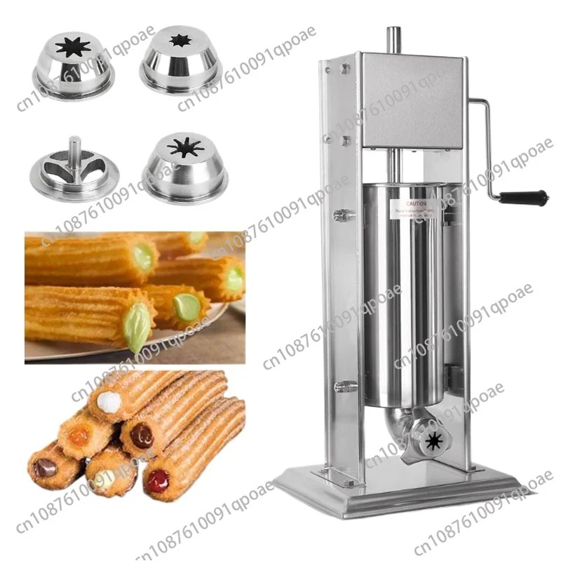 Food Snacks In Spanish - 5L 7L Stainless Steel Churro Making