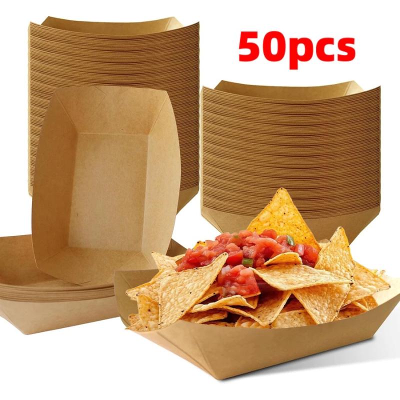 Heat Resistant Disposable Kraf - Food Snacks For Camping recension och pris