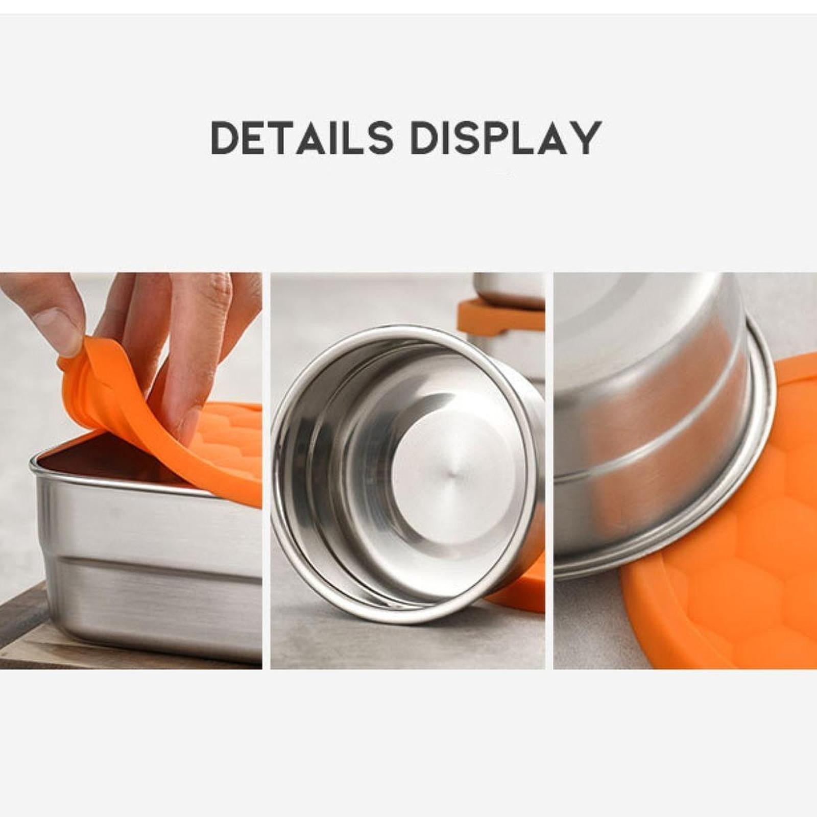 Stainless Steel Food Container - Food Snacks For Camping recension och pris