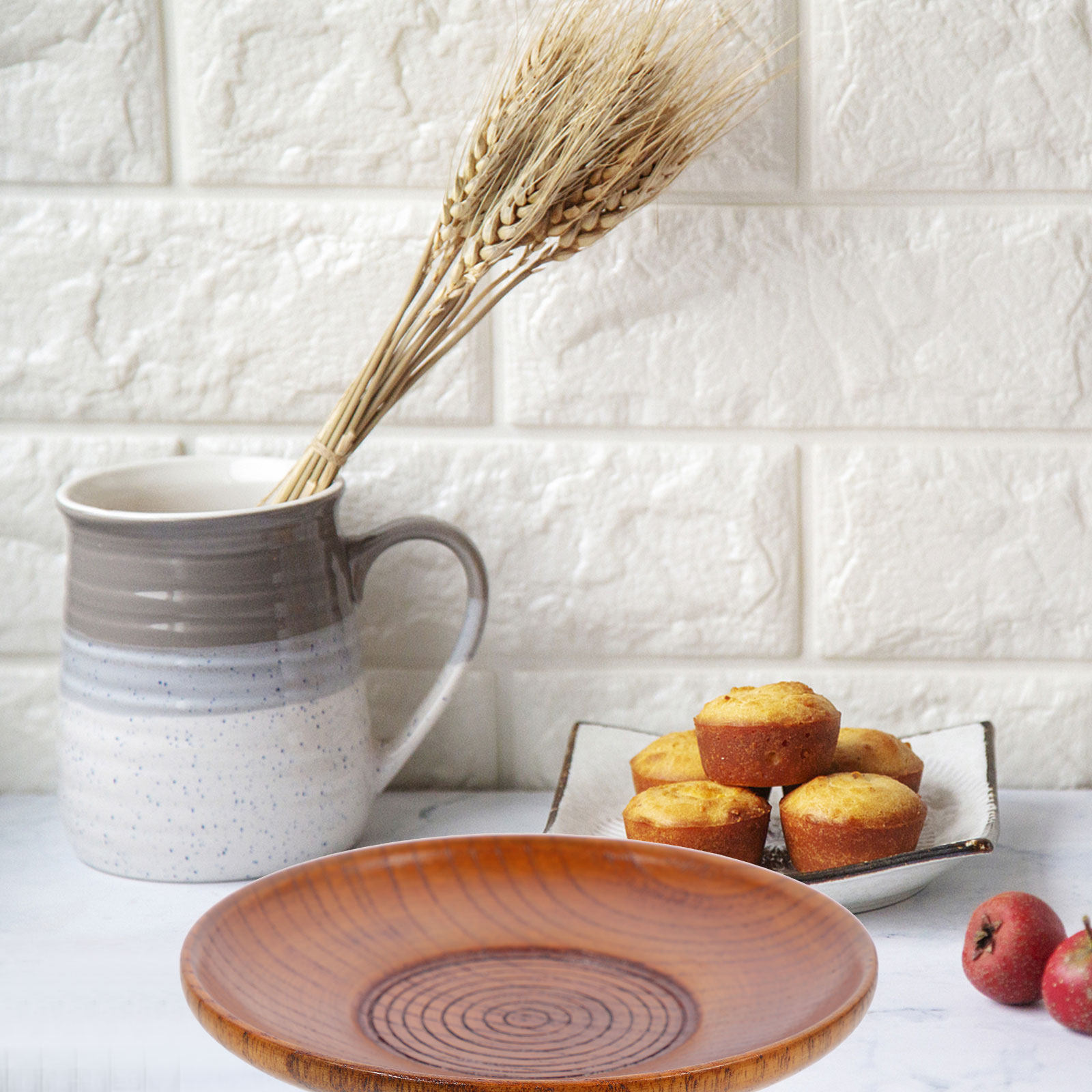 Eco Friendly Wooden Food Servi - Food Sweet Snacks recension och pris