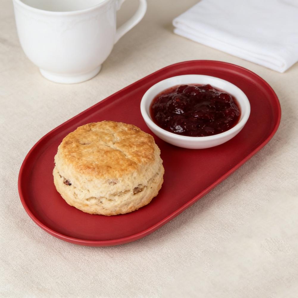 Stackable Fruit Plate Oval Sha - Food Snacks For Camping recension och pris