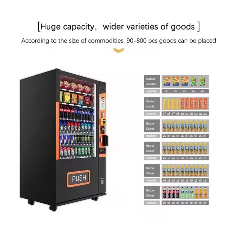 Customized Touch Screen Smart  - Food Drink Snacks recension och pris