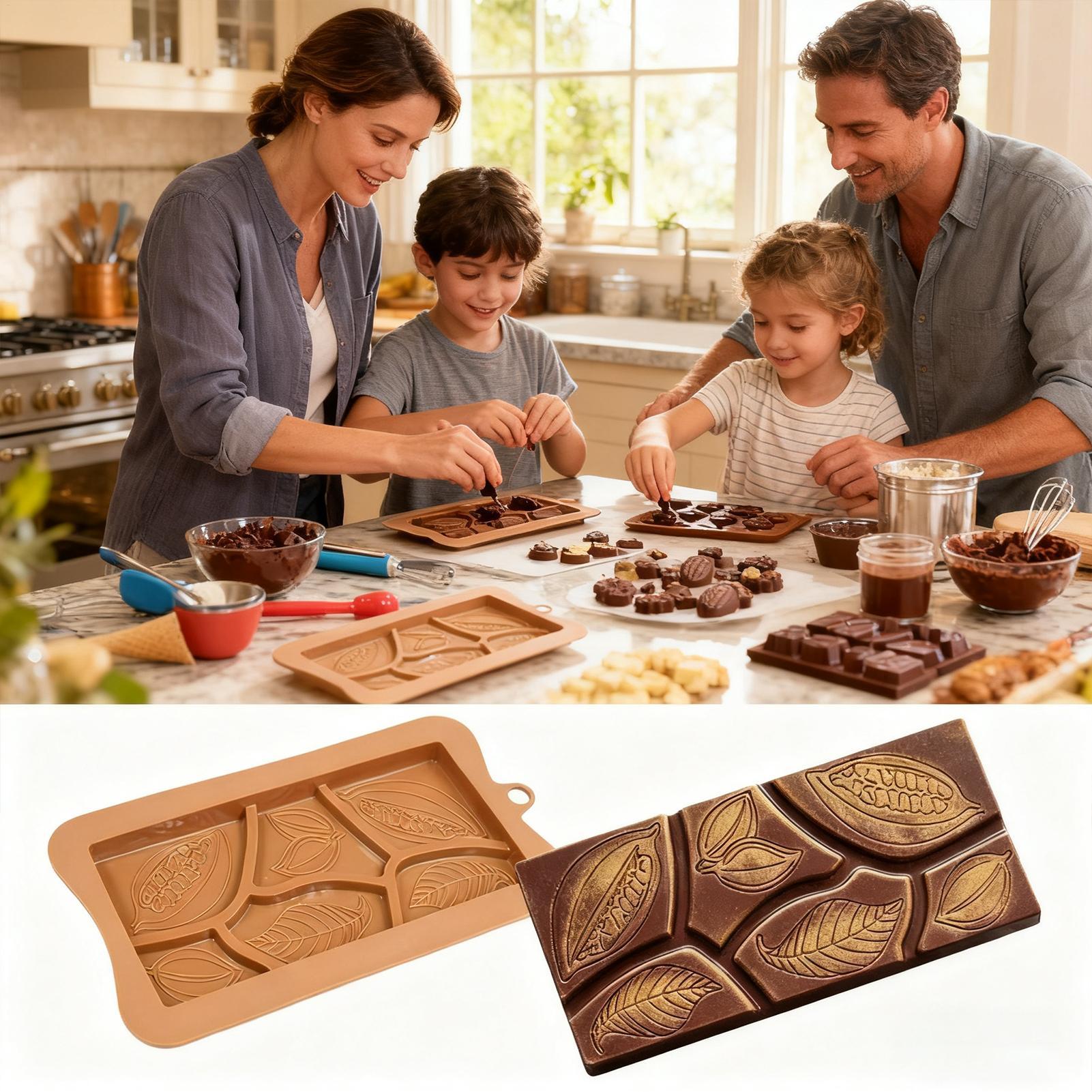 Silicone Chocolate Bar Mold Fo - Food Snacks With Protein recension och pris