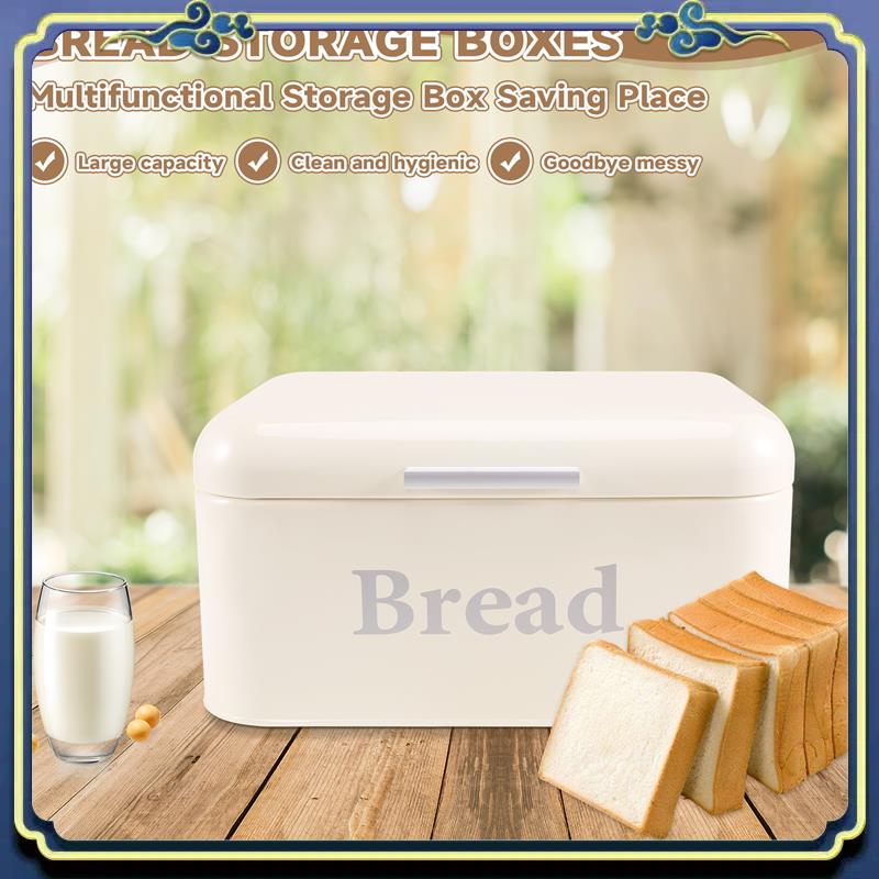 Vintage Bread Box Cupboard Iro - Food E Snacks recension och pris