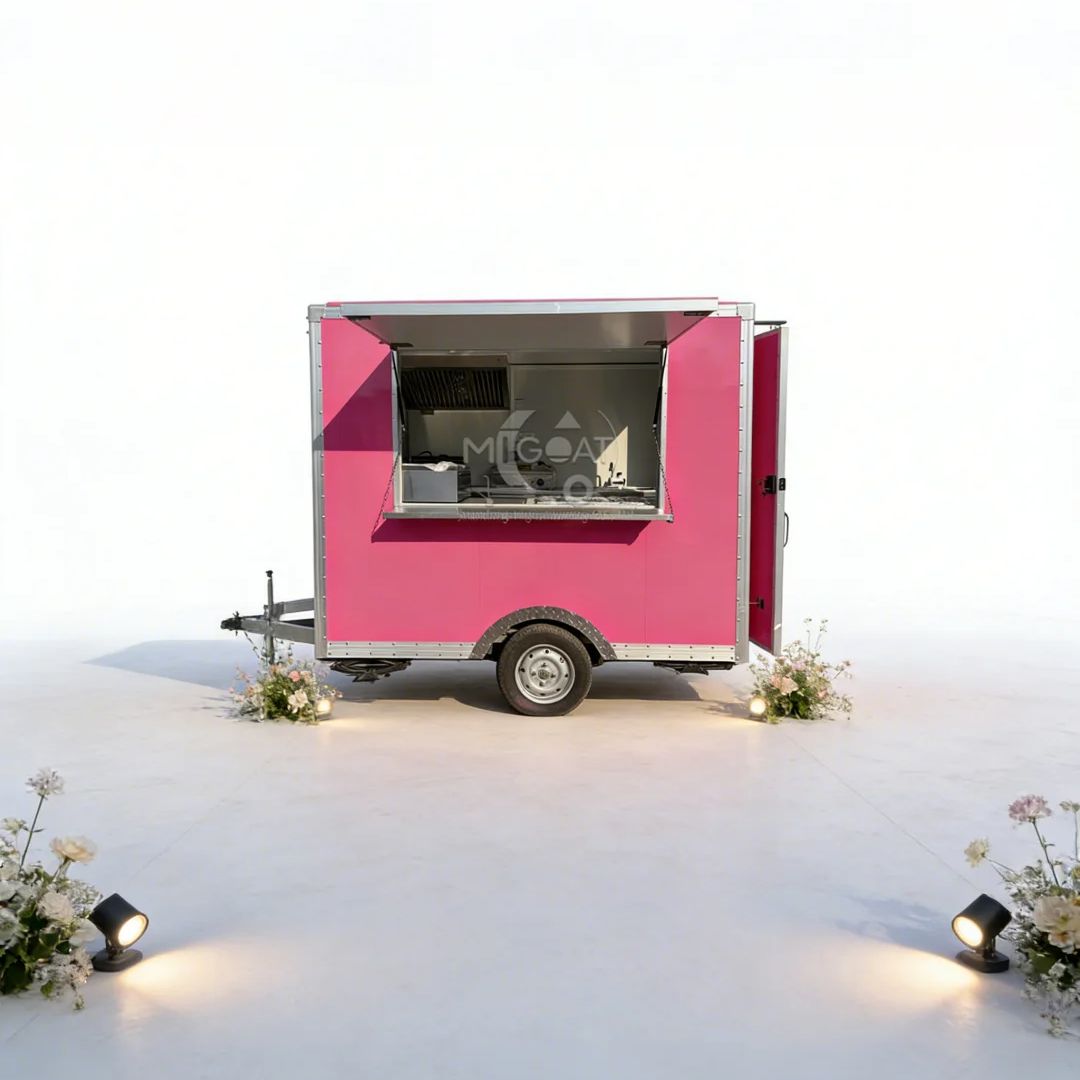 Trendy Pink Mobile Food Truck  - Food E Snacks recension och pris