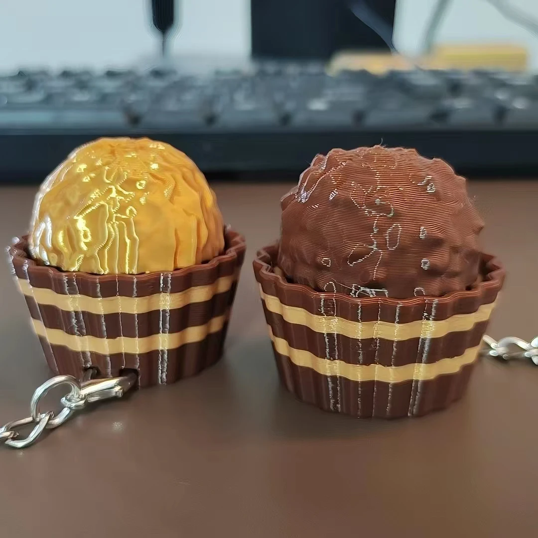 Dubai Chocolate Keyboard Keych - Food Sweet Snacks recension och pris