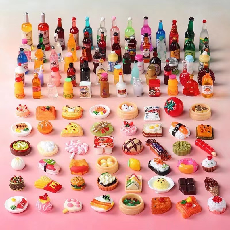 Cute Miniature Dollhouse Super - Food Drink Snacks recension och pris