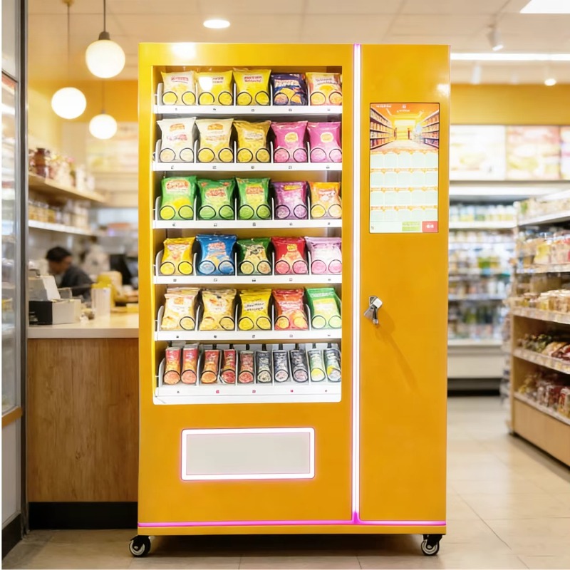 Automatic Snack Vending Machin - Food Drink Snacks recension och pris