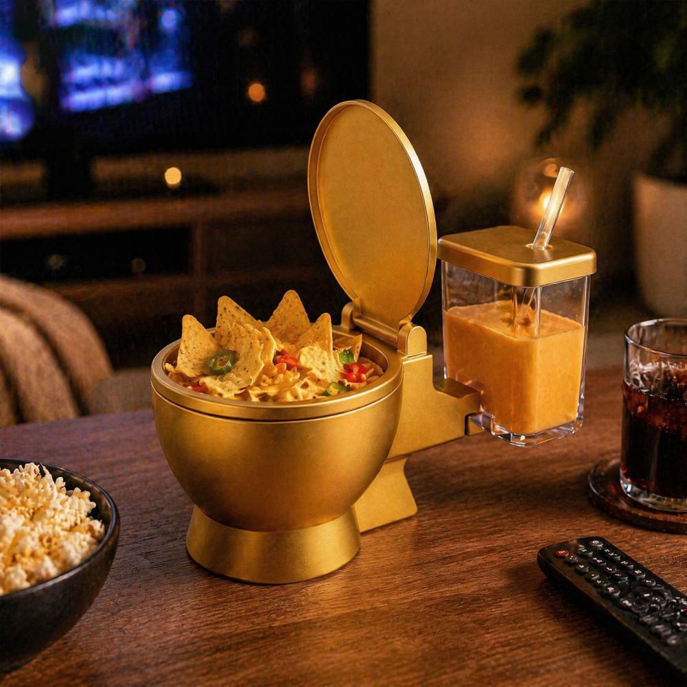 Toilet Shaped Ramen Bowl Set,  - Food Drink Snacks recension och pris