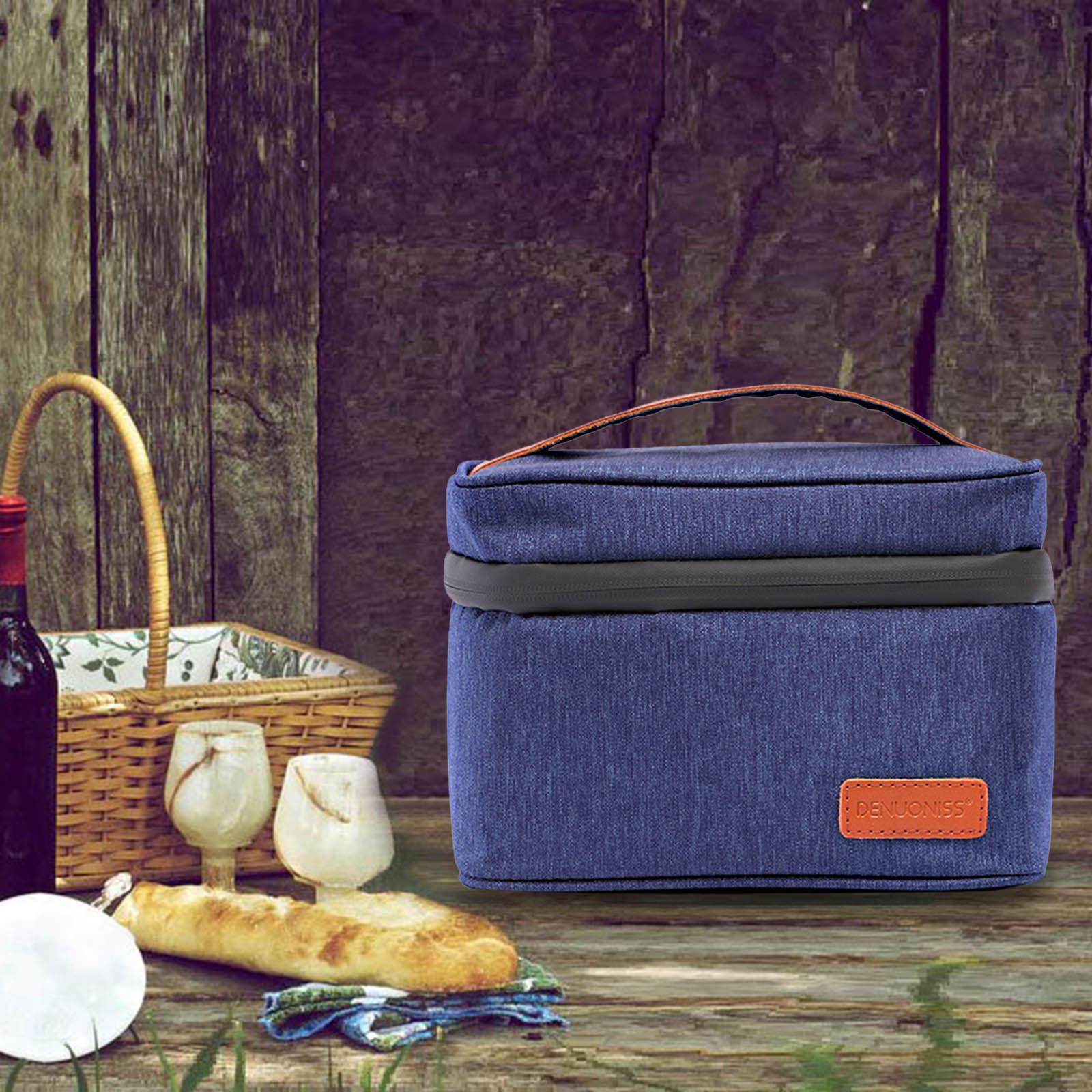Insulated Lunch Bag Cooler Bag - Food Drink Snacks recension och pris