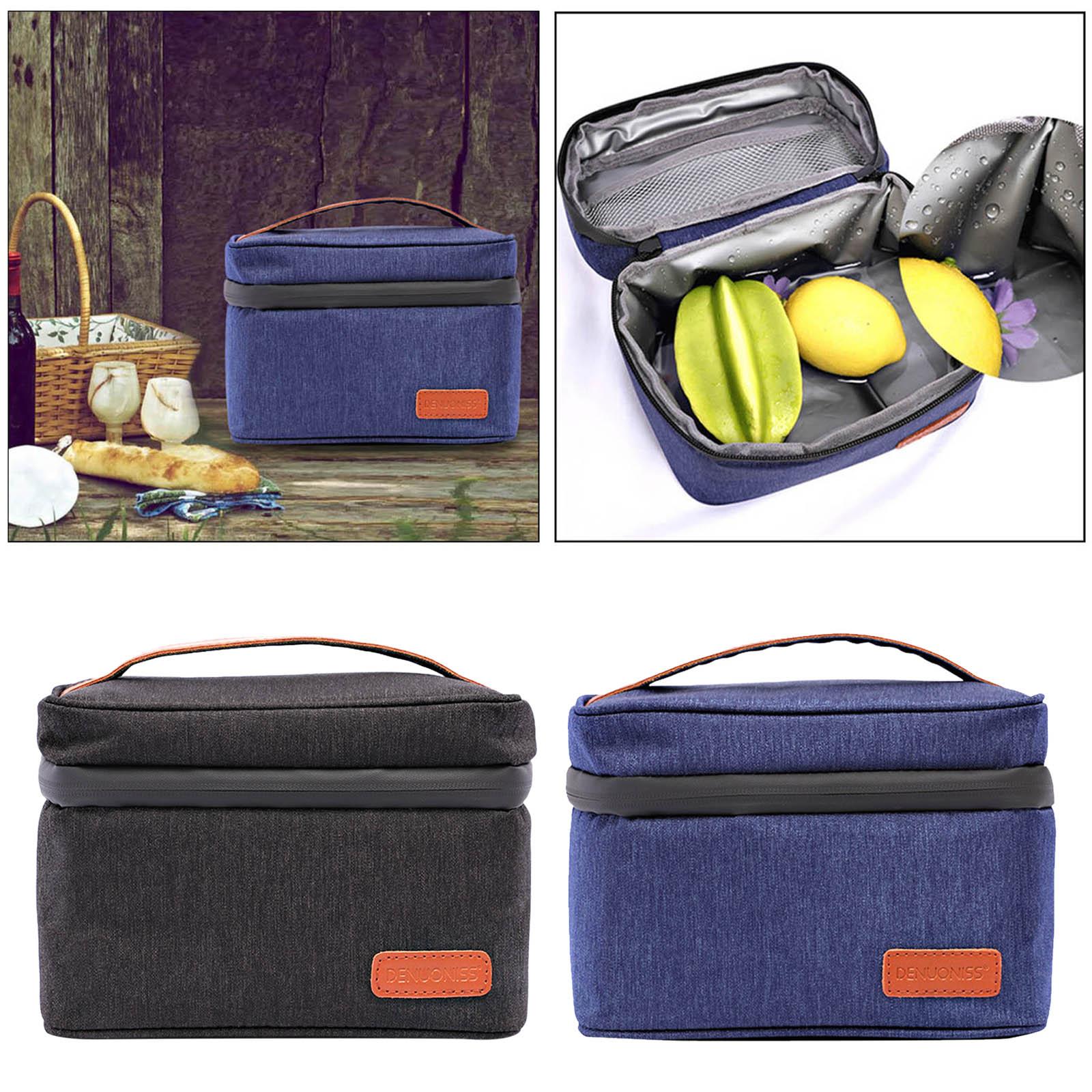 Insulated Lunch Bag Cooler Bag - Food Drink Snacks recension och pris
