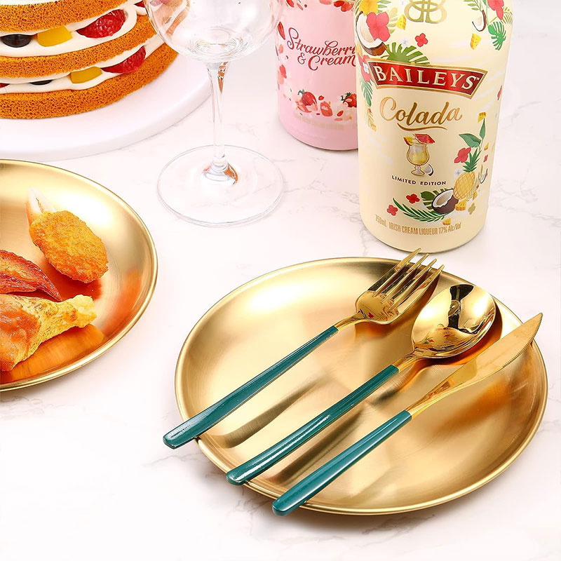 Metal Round Plate Camping Dish - Food Snacks For Camping recension och pris