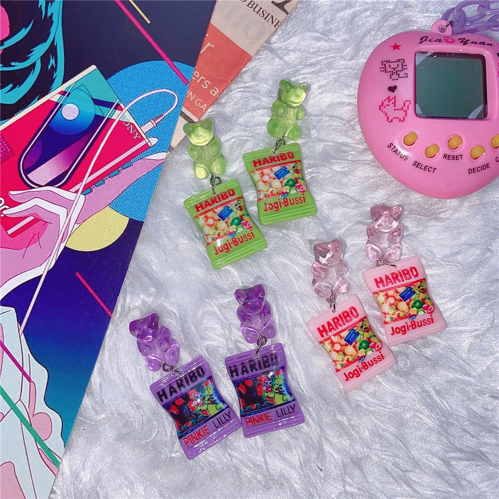 Y2K Mini Candy Bear Colorful D - Food E Snacks recension och pris