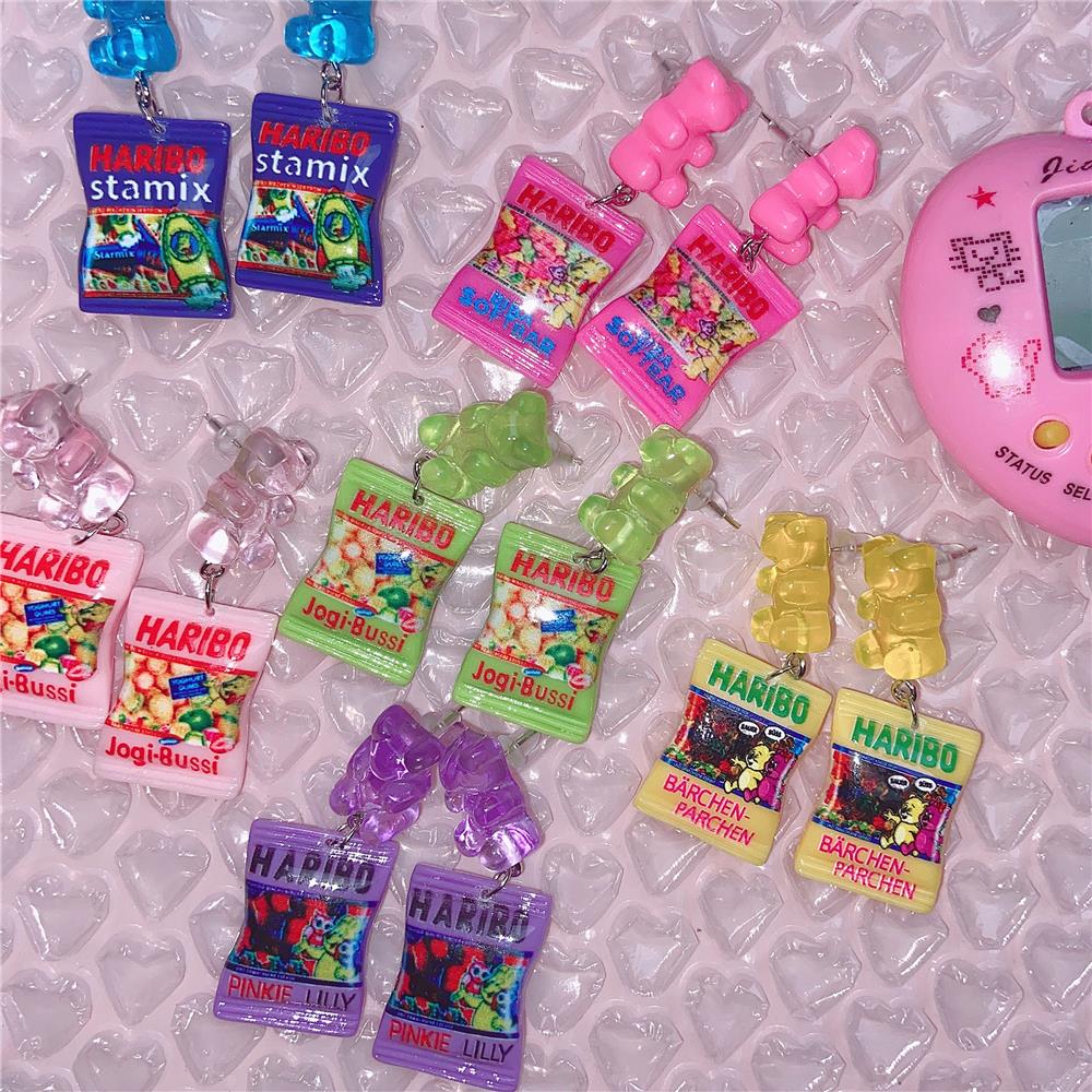Y2K Mini Candy Bear Colorful D - Food E Snacks recension och pris